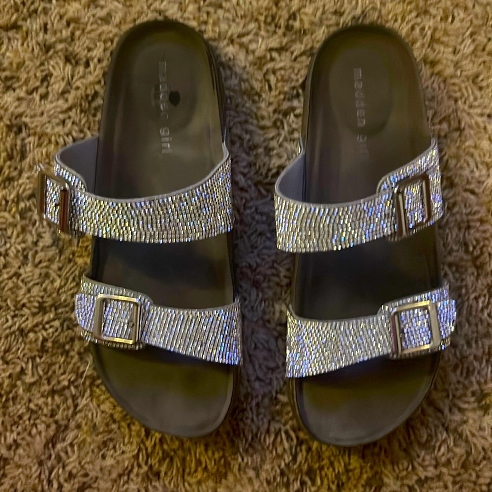 rhinestone sandals